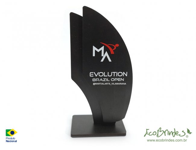 TROFÉU MDF BLACK